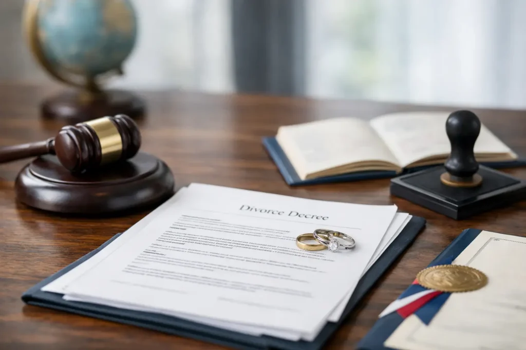 How to Get a Divorce Decree Apostille