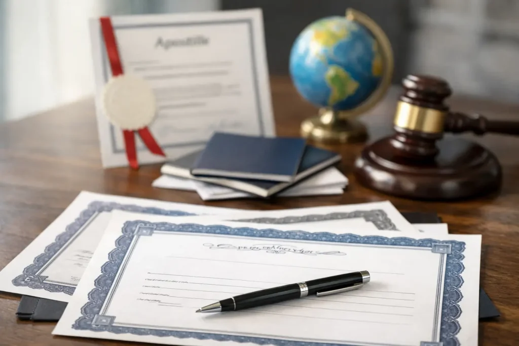 Replacement Vital Records for Apostille