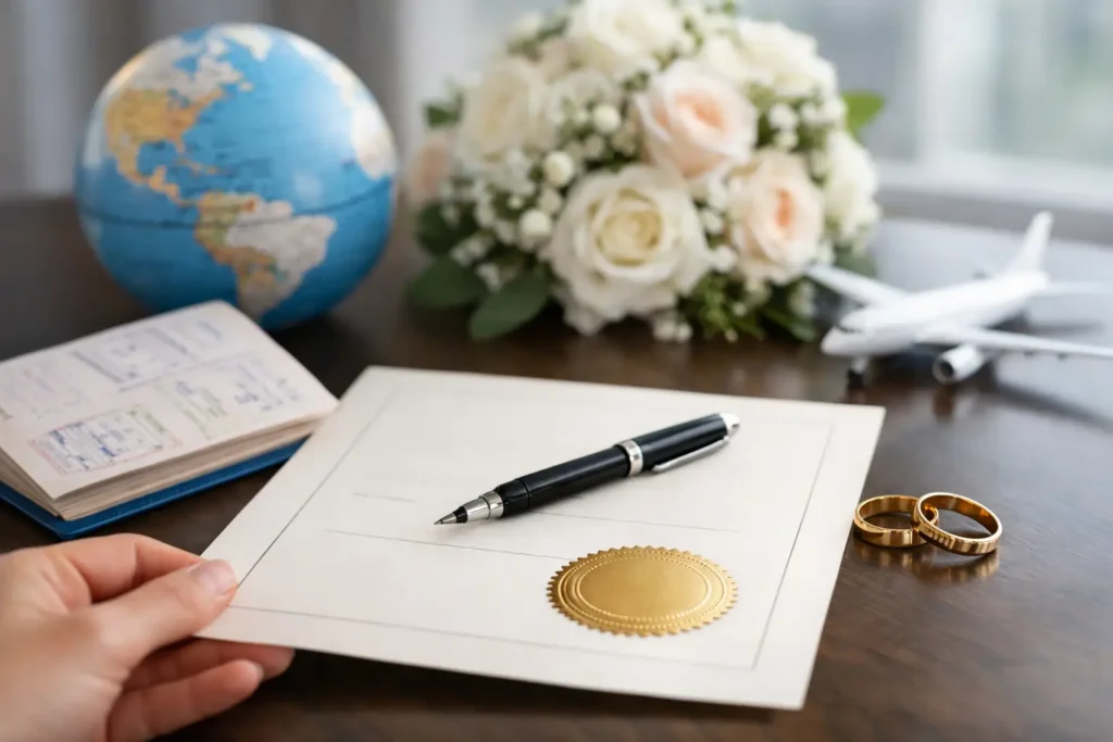 Apostille for International Wedding Documents