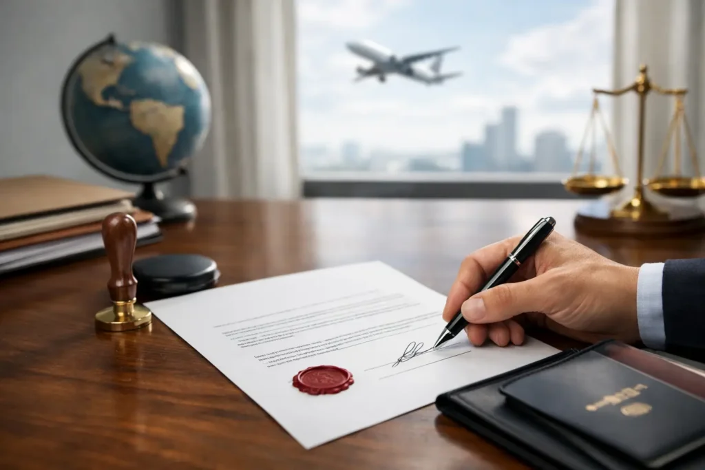 How to Prepare Notarized Affidavits for Abroad
