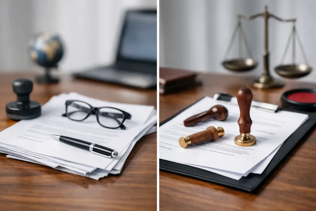 Certified Translation Versus Notarized Translation